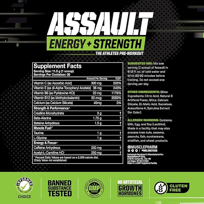 MusclePharm Assault Sport